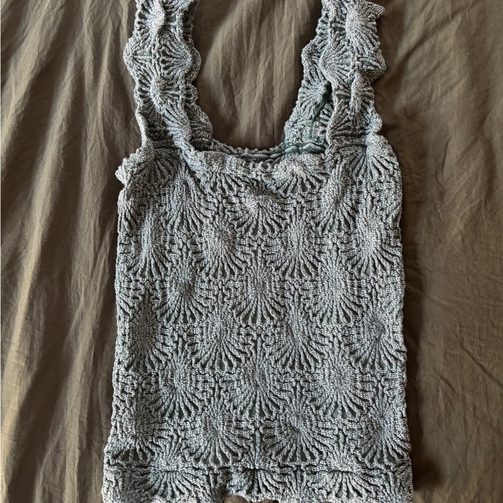 Green Free People Top